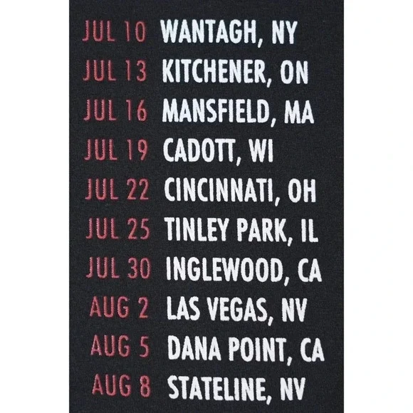 Aerosmith Let Rock Rule Tour 2014 T Shirt Size XL - Picture 4 of 8